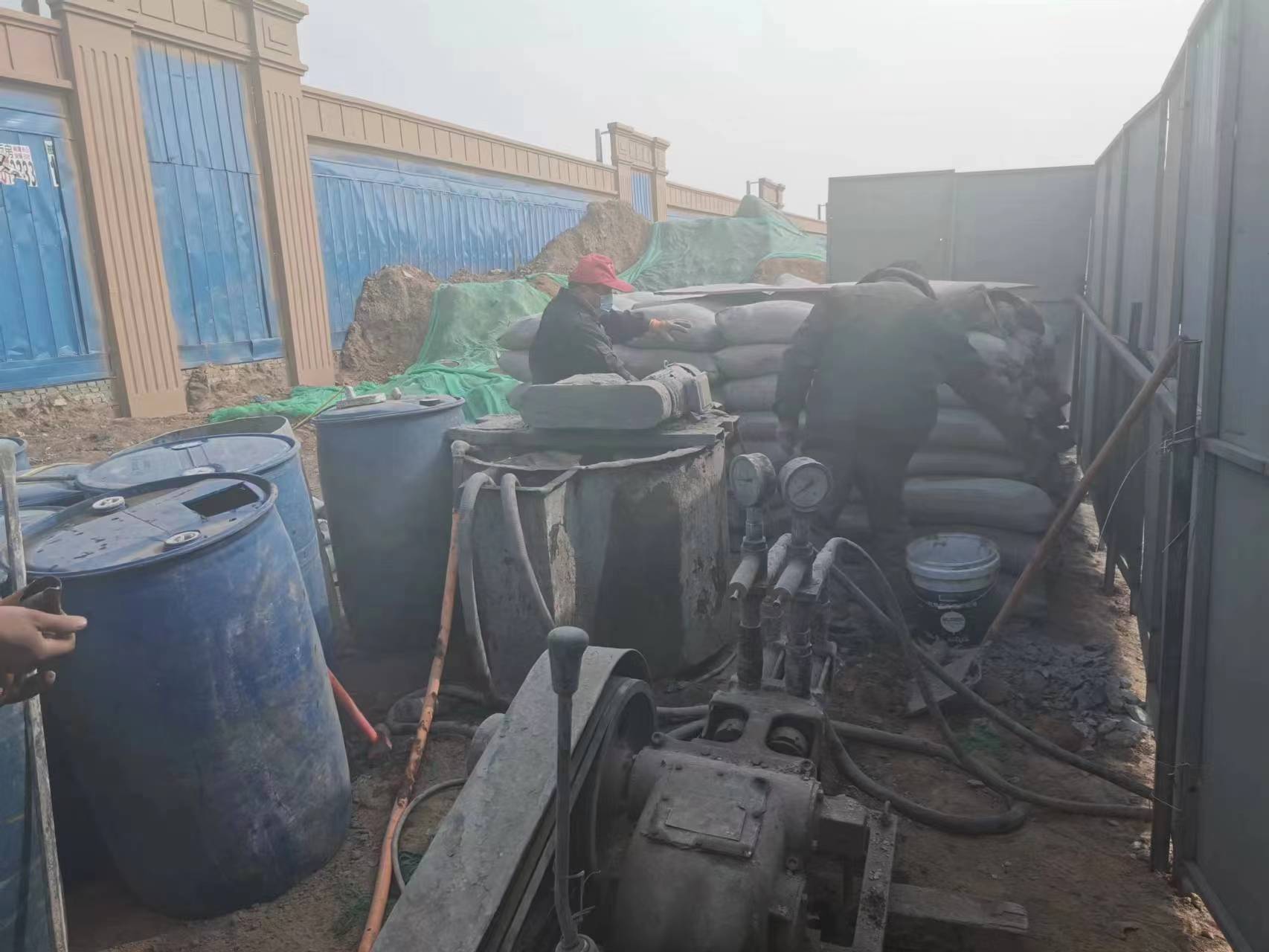 新县房屋下沉注浆